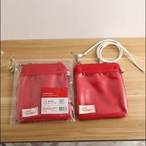 BTS cross-body mini bag. From Love Yourself World Tour! (BigHit Entertainment)